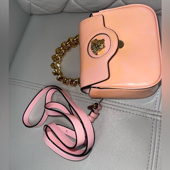 VERSACE La Medusa Woman Gold Handbags - Picture 7 of 8